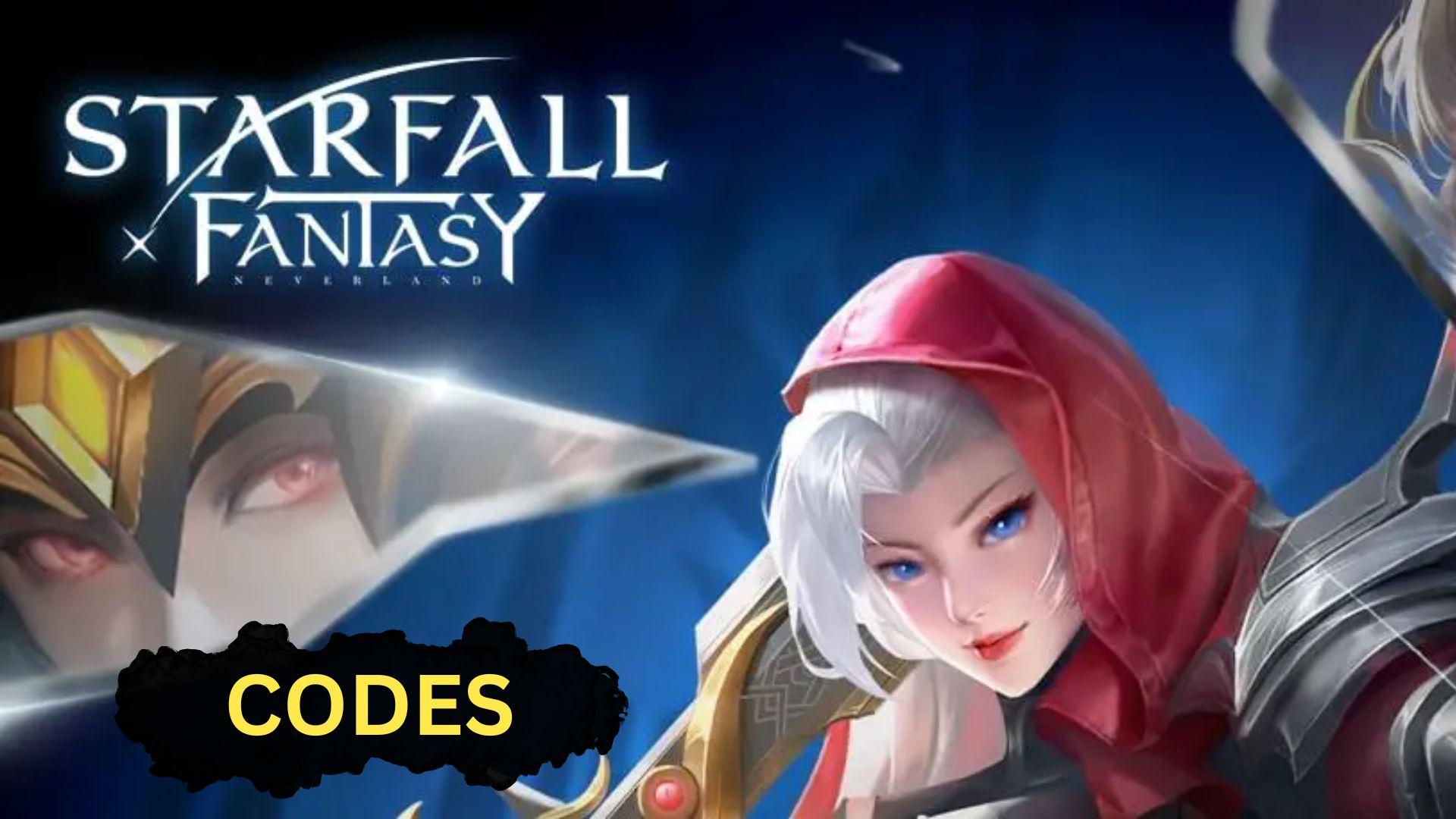 Starfall Fantasy: Neverland Codes for September 2025
