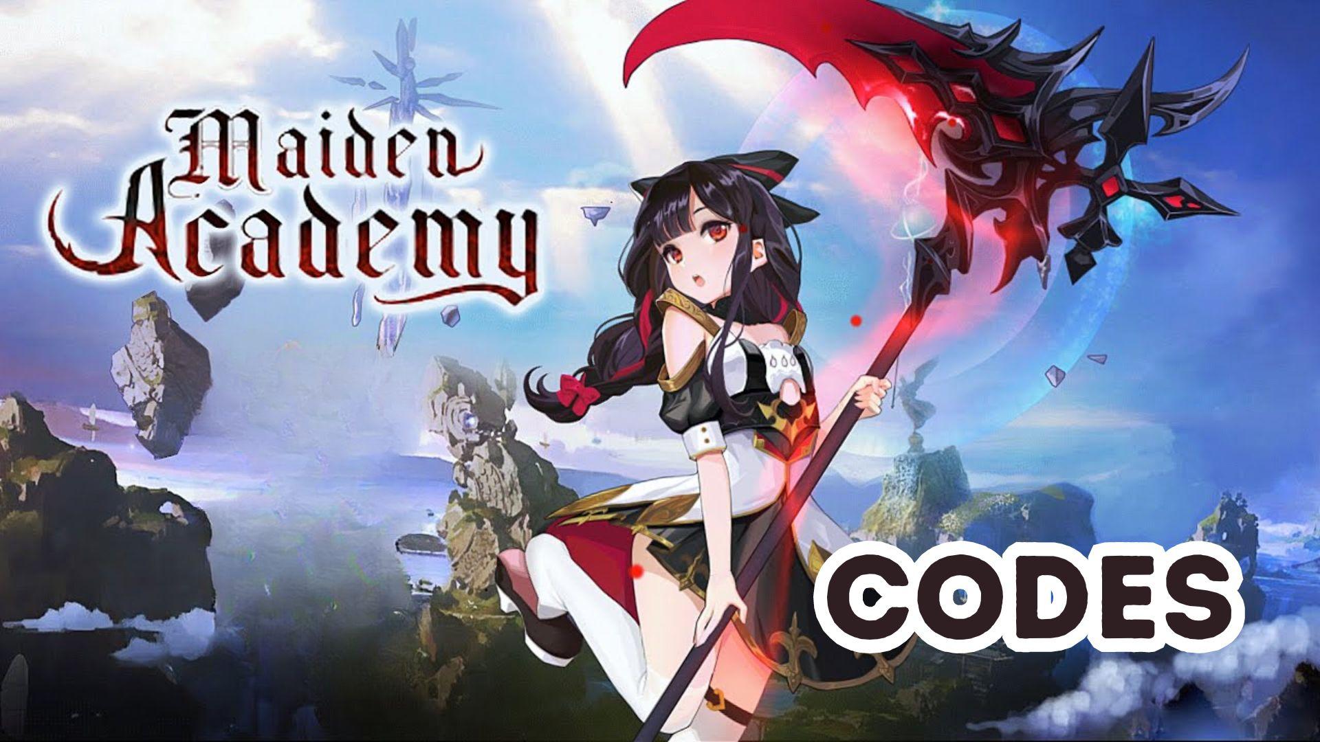 Maiden Academy Codes - 2025 September