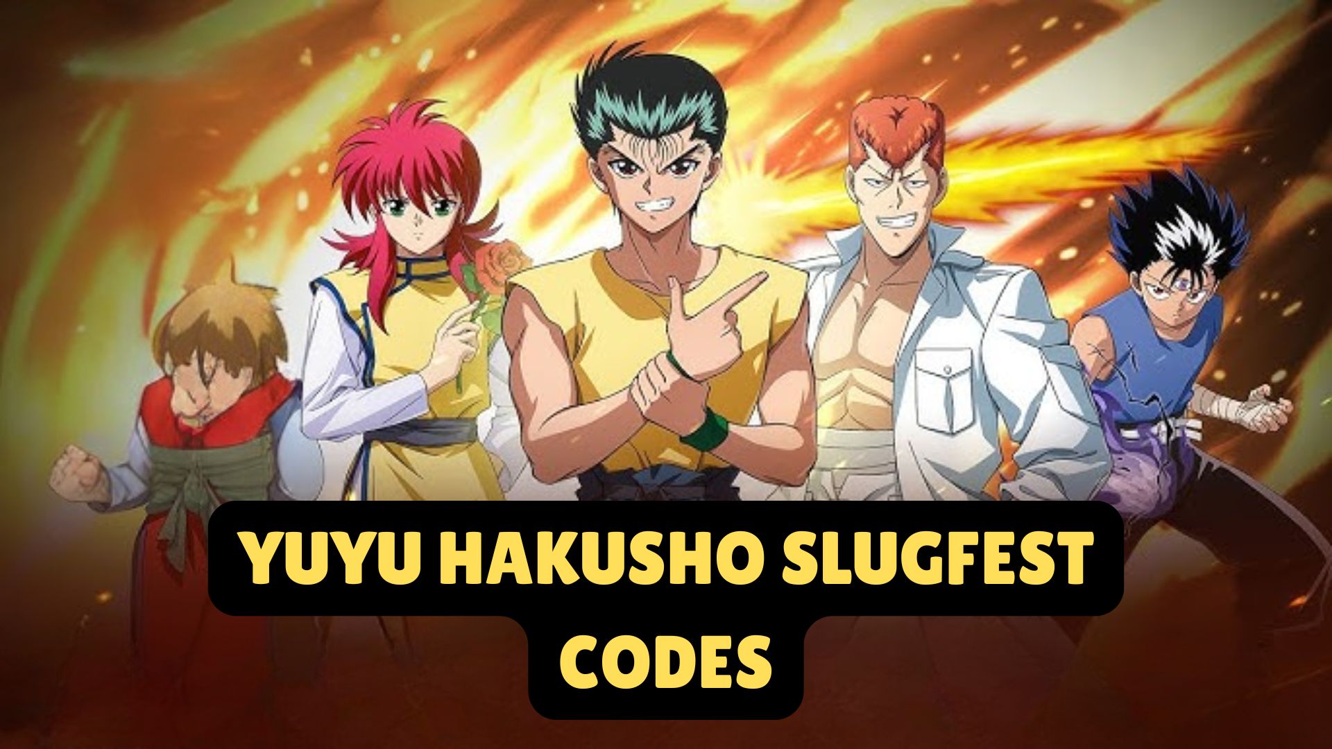 Yu Yu Hakusho: Slugfest Redeem Codes: September 2025 (New Codes)