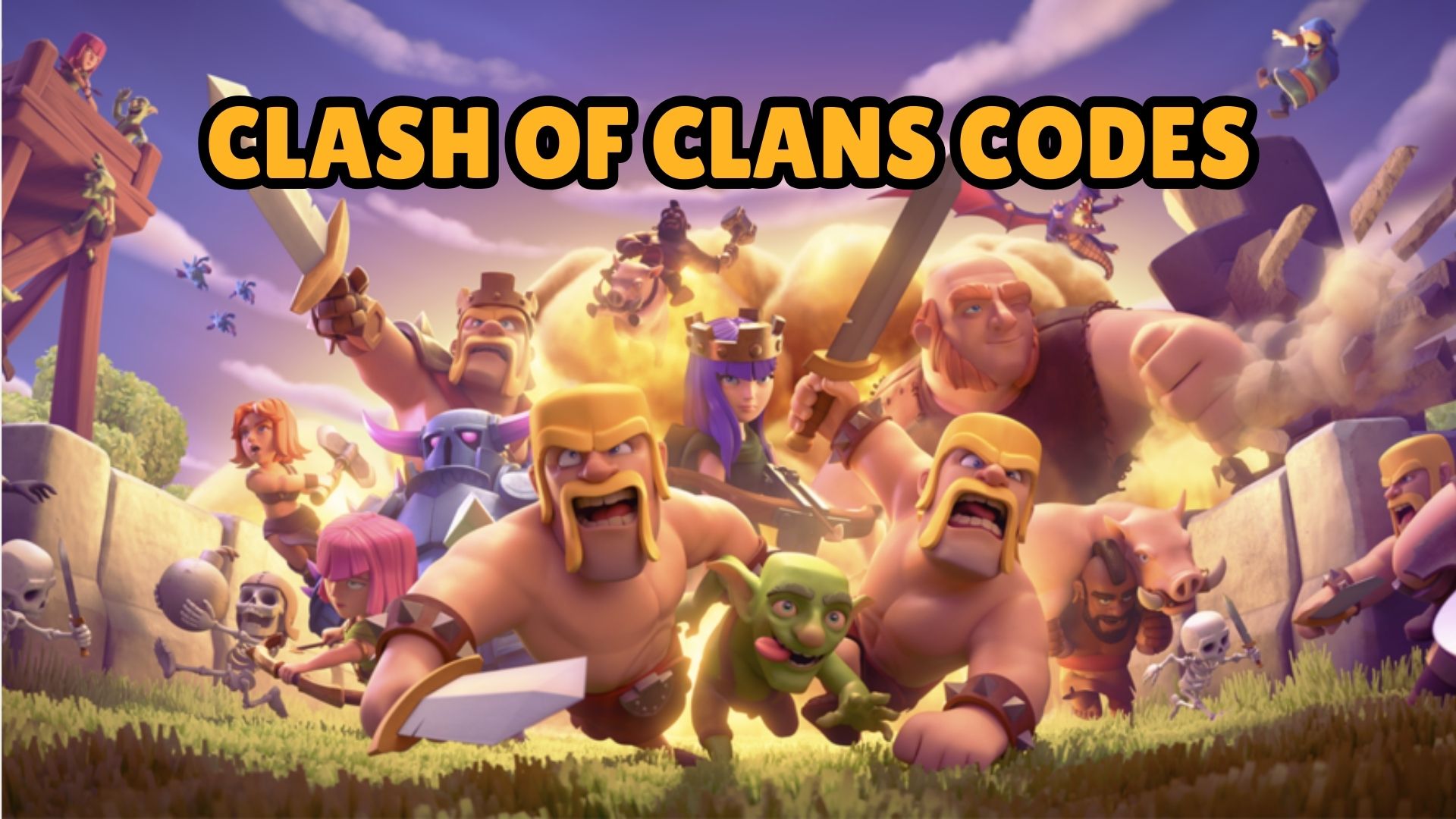 Clash of Clans Codes:  September 2025