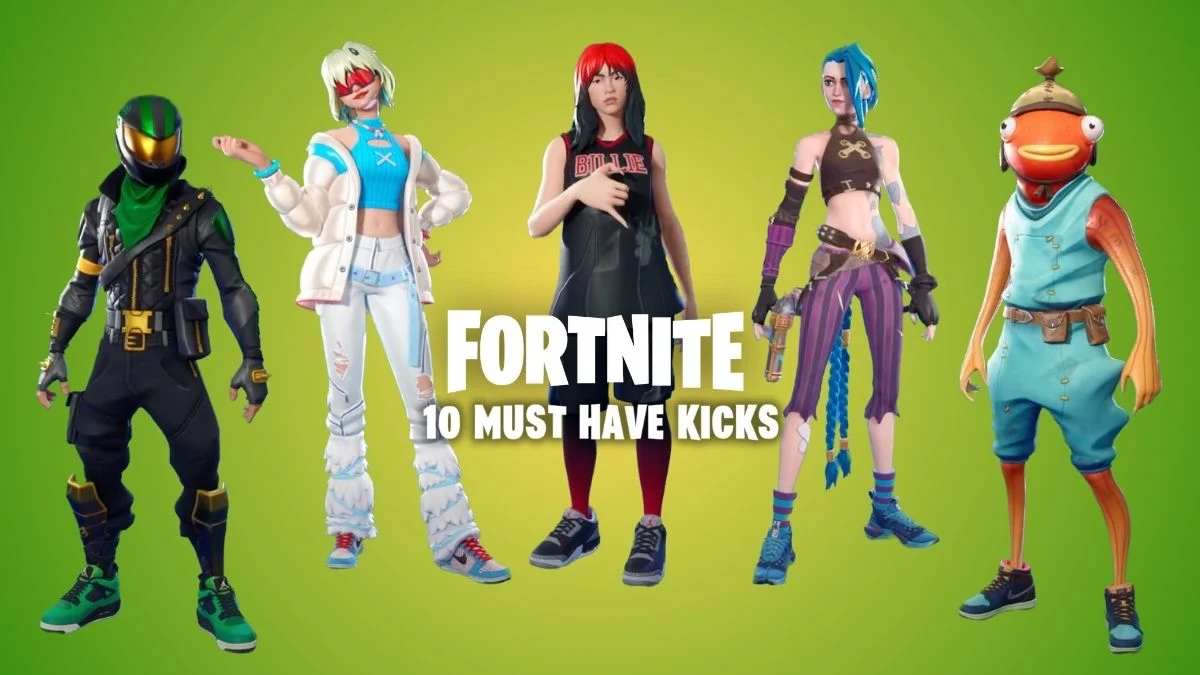 Fortnite Kicks: 10 Must-Have Sneakers for Your Locker and Skin Combos