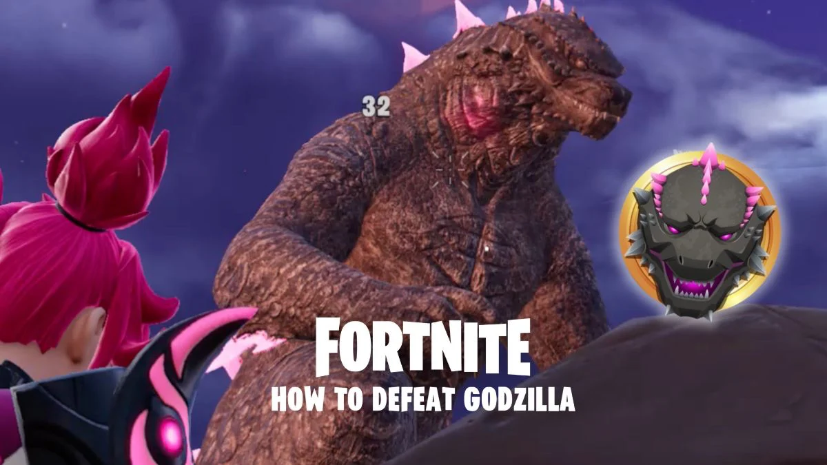 How to Defeat Godzilla and Get Godzilla Medallion in Fortnite