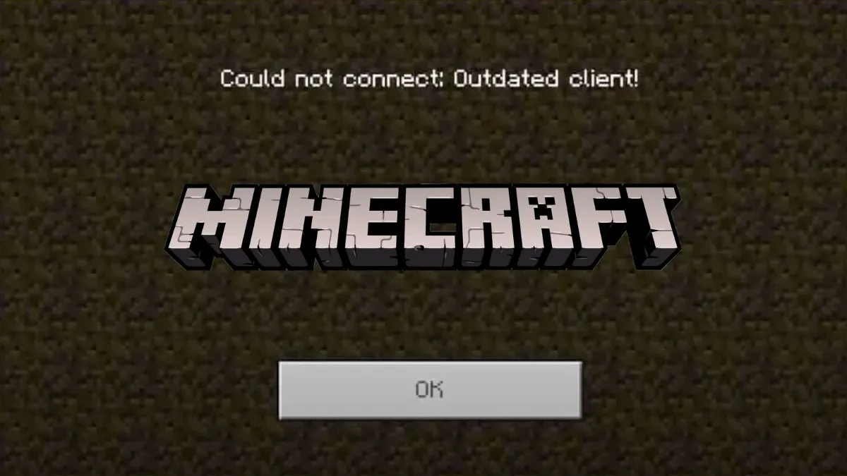 How to Fix the Outdated Client Error in Minecraft? - TechWiser