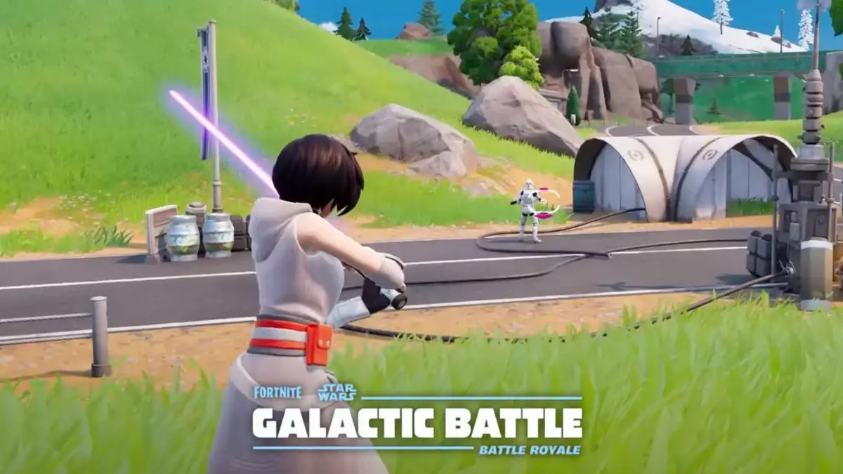 Fortnite Galactic Battle: How to Get the Purple Lightsaber from Mace Windu