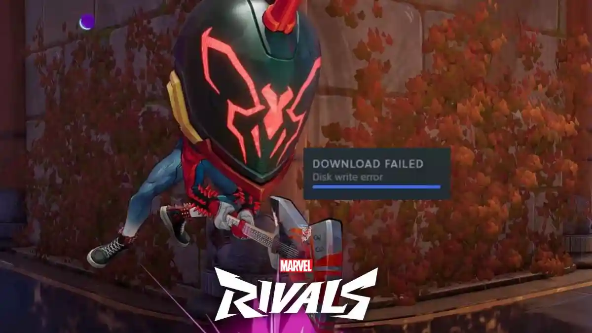 How to Fix Marvel Rivals Disk Write Error