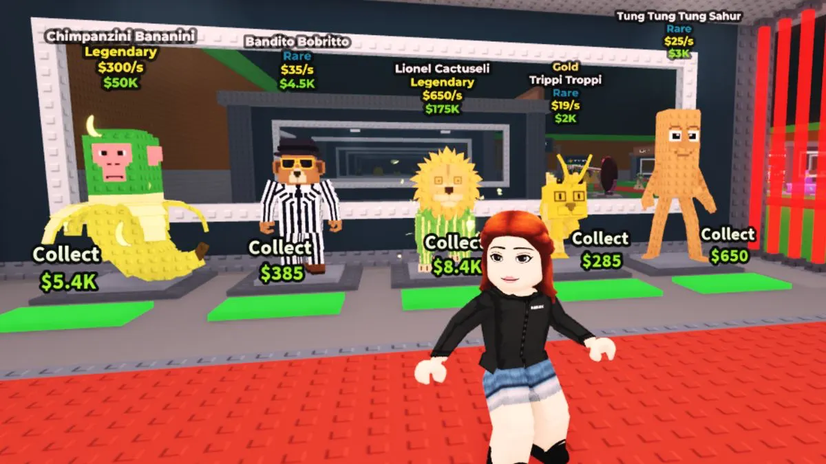 All Brainrots and Secrets in Steal a Brainrot - Roblox - TechWiser