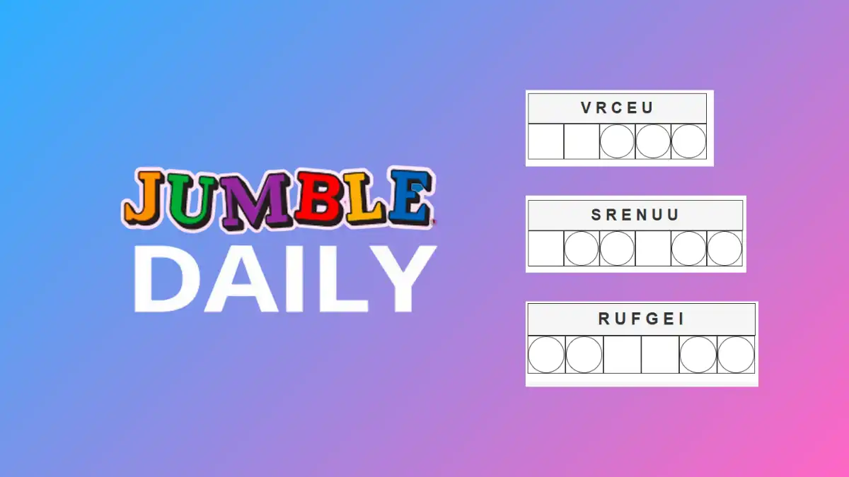 “THE RESTAURANT KEPT…” Today’s Jumble Answers (September 3, 2025)