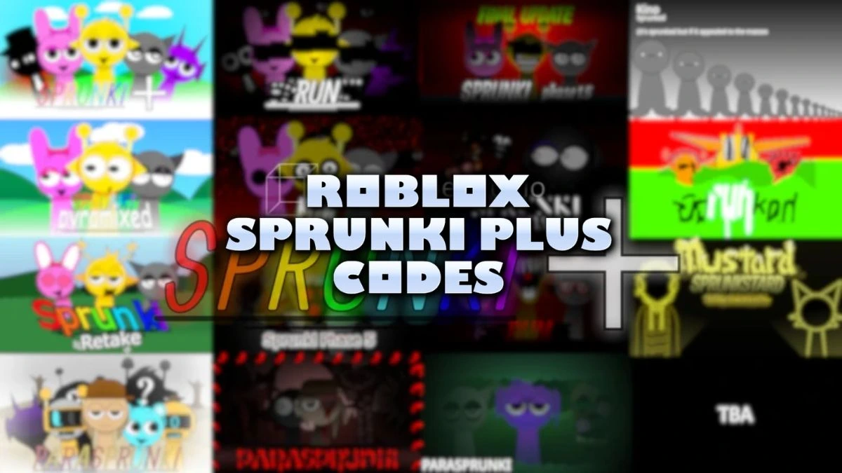 Roblox Sprunki Plus Codes (September 2025)