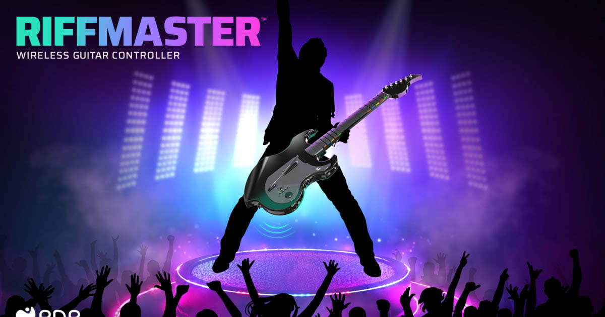 The New Riffmaster GUITAR Controller for Rock Band 4 and Fortnite Festival