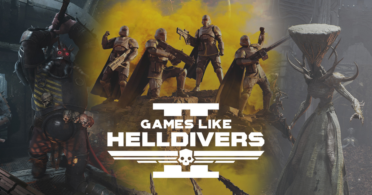 The BEST Games like Helldivers 2