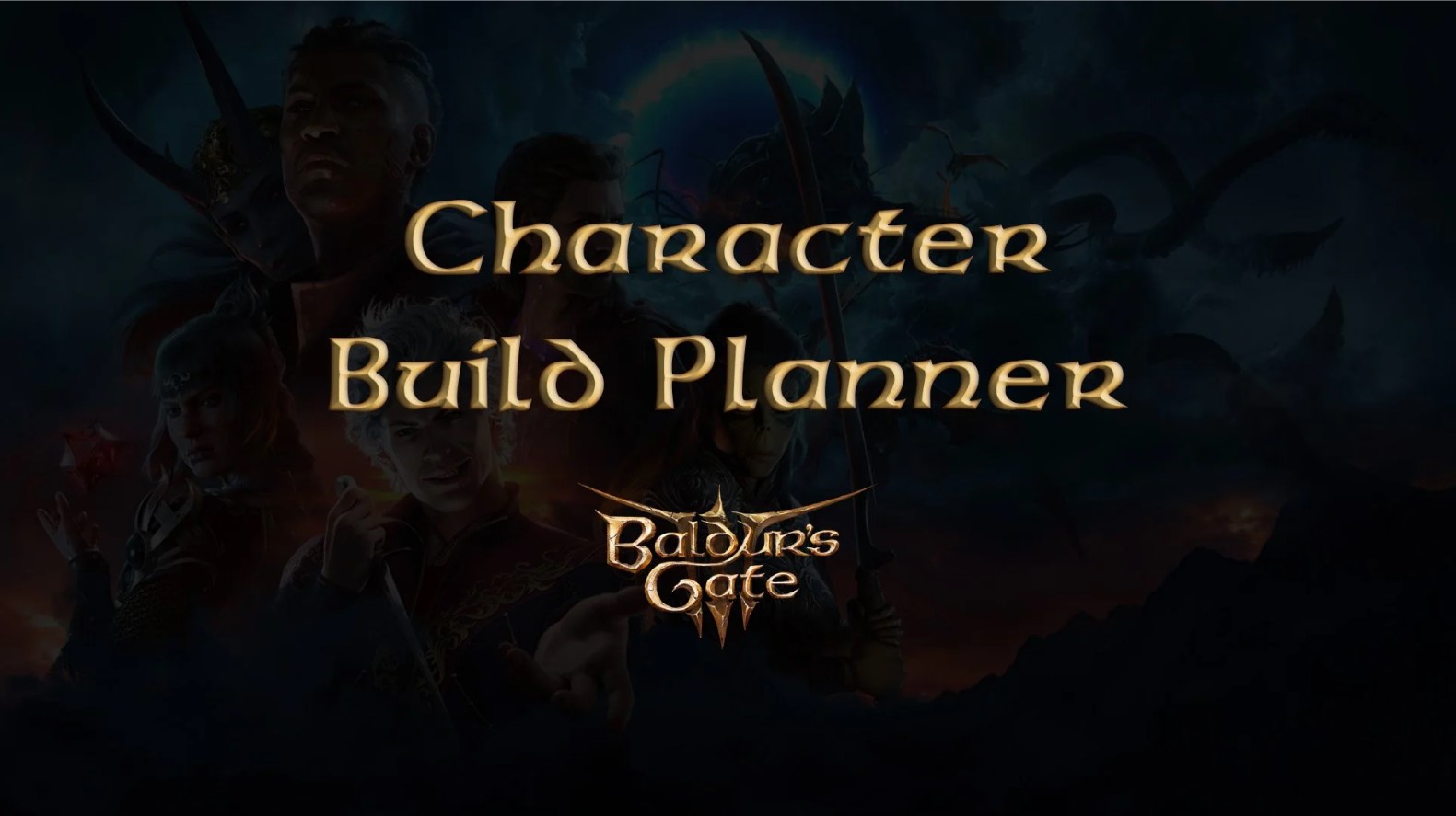 How to use the Baldur's Gate 3 Build Planner: PRO Guide