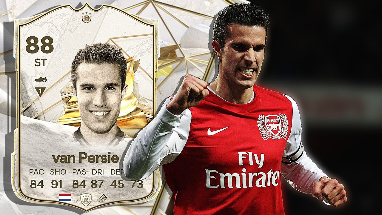 Robin Van Persie Icon Card: Completing EA FC 24's Golazo Objectives