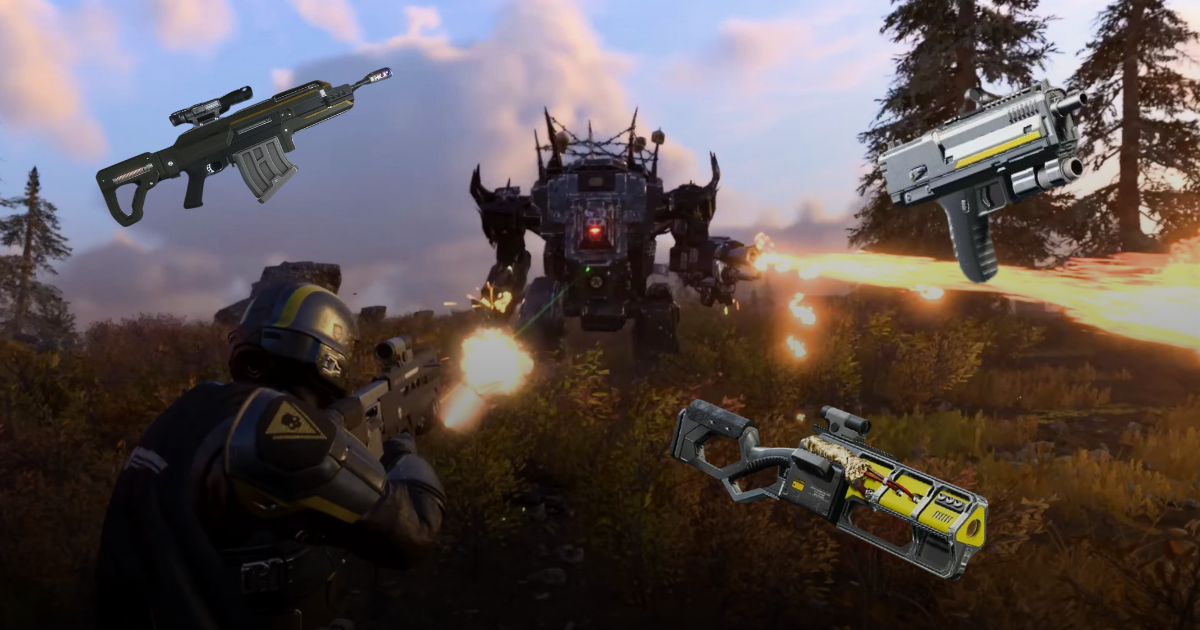 Helldivers 2: Every NEW Weapon and Vehicle You Should Try