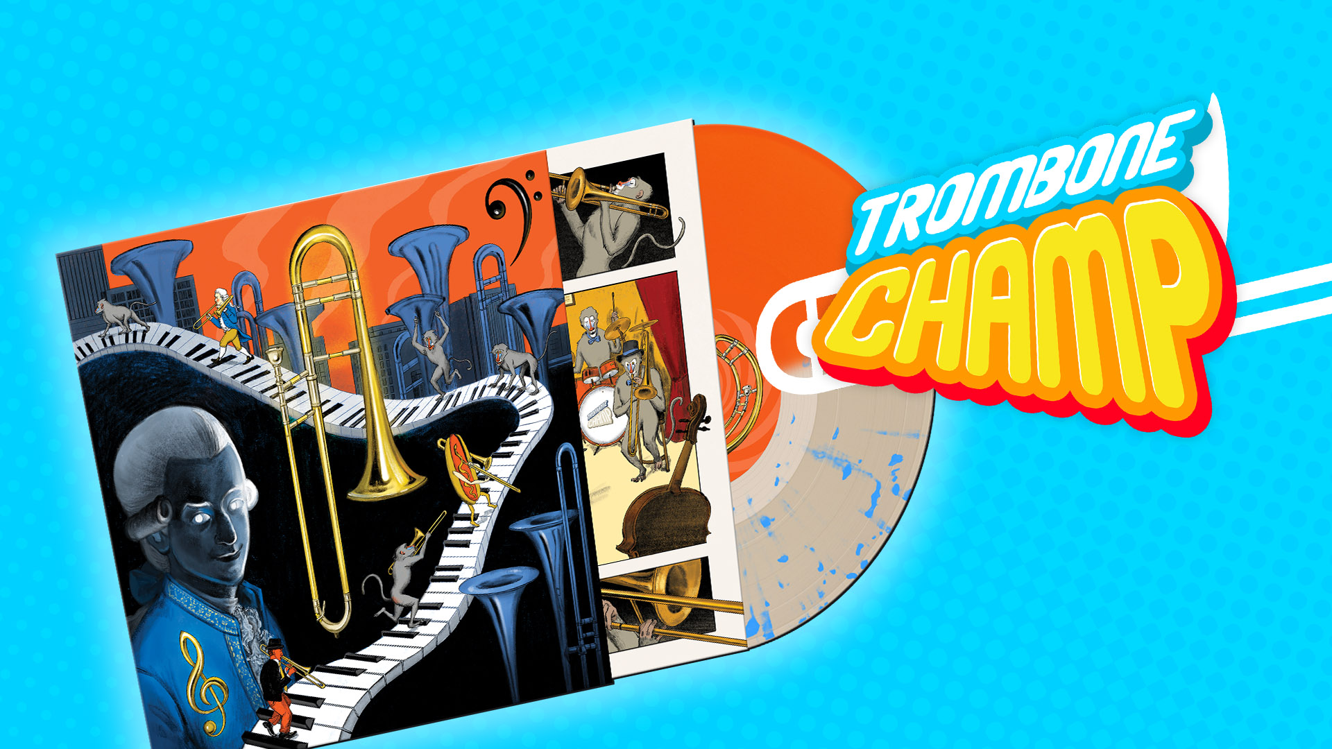 Trombone Champ Goes Old-School With Vinyl Soundtrack