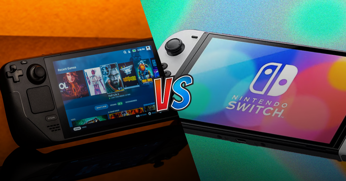 Steam Deck vs Nintendo Switch: Which is Better