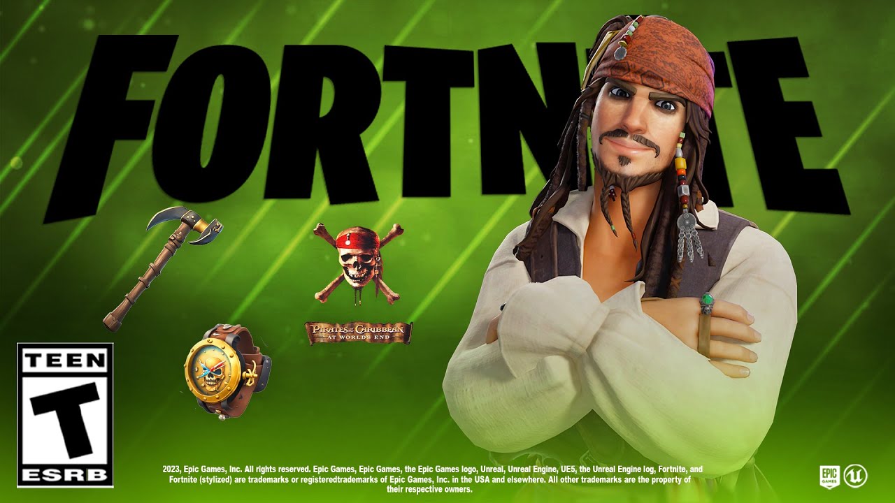 The Pirates of the Caribbean X Fortnite Goes Live Today - Mini Battle Pass Breakdown