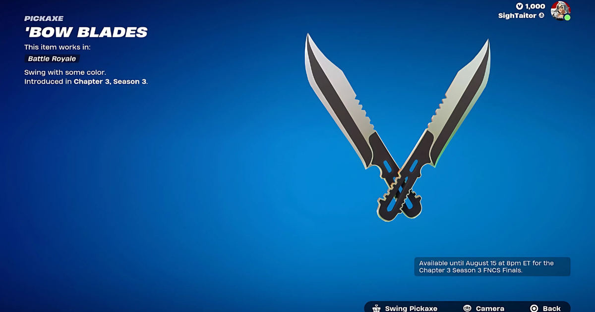 Bow Blades Fortnite Makes A Surprising Return - How to get it