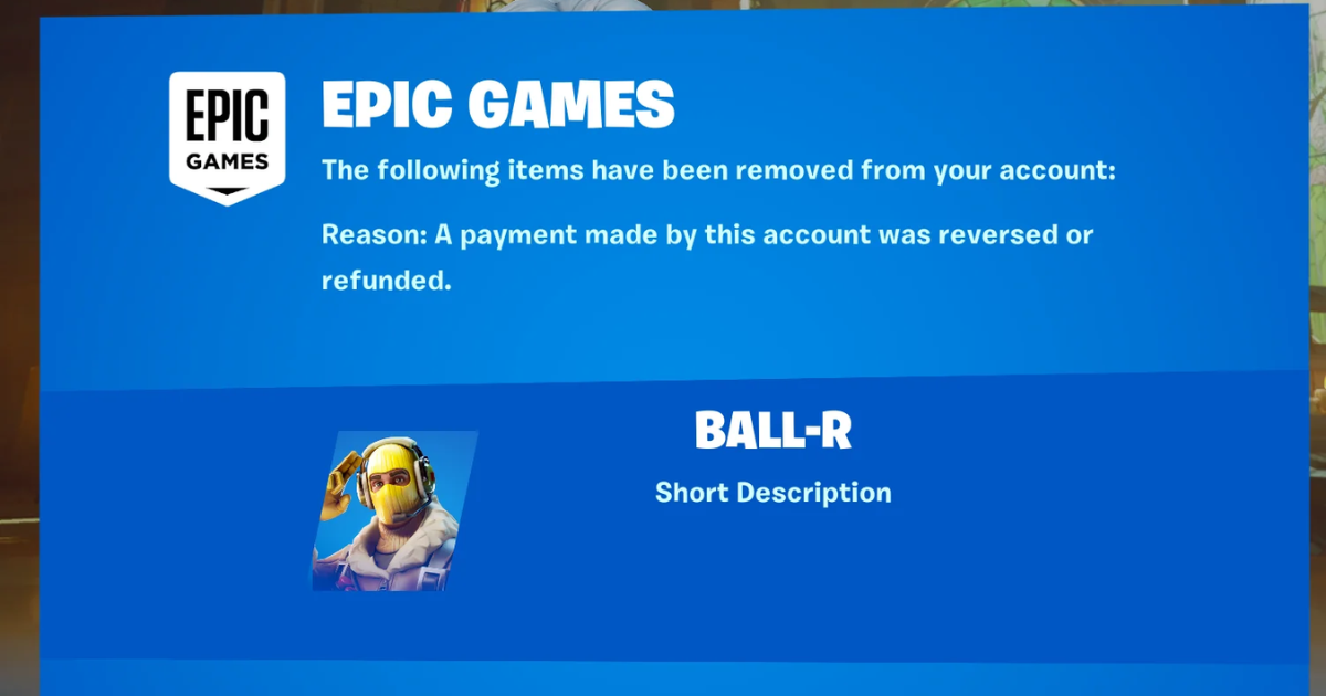 Why Were Ball-R Fortnite Items Removed & Can You Fix It
