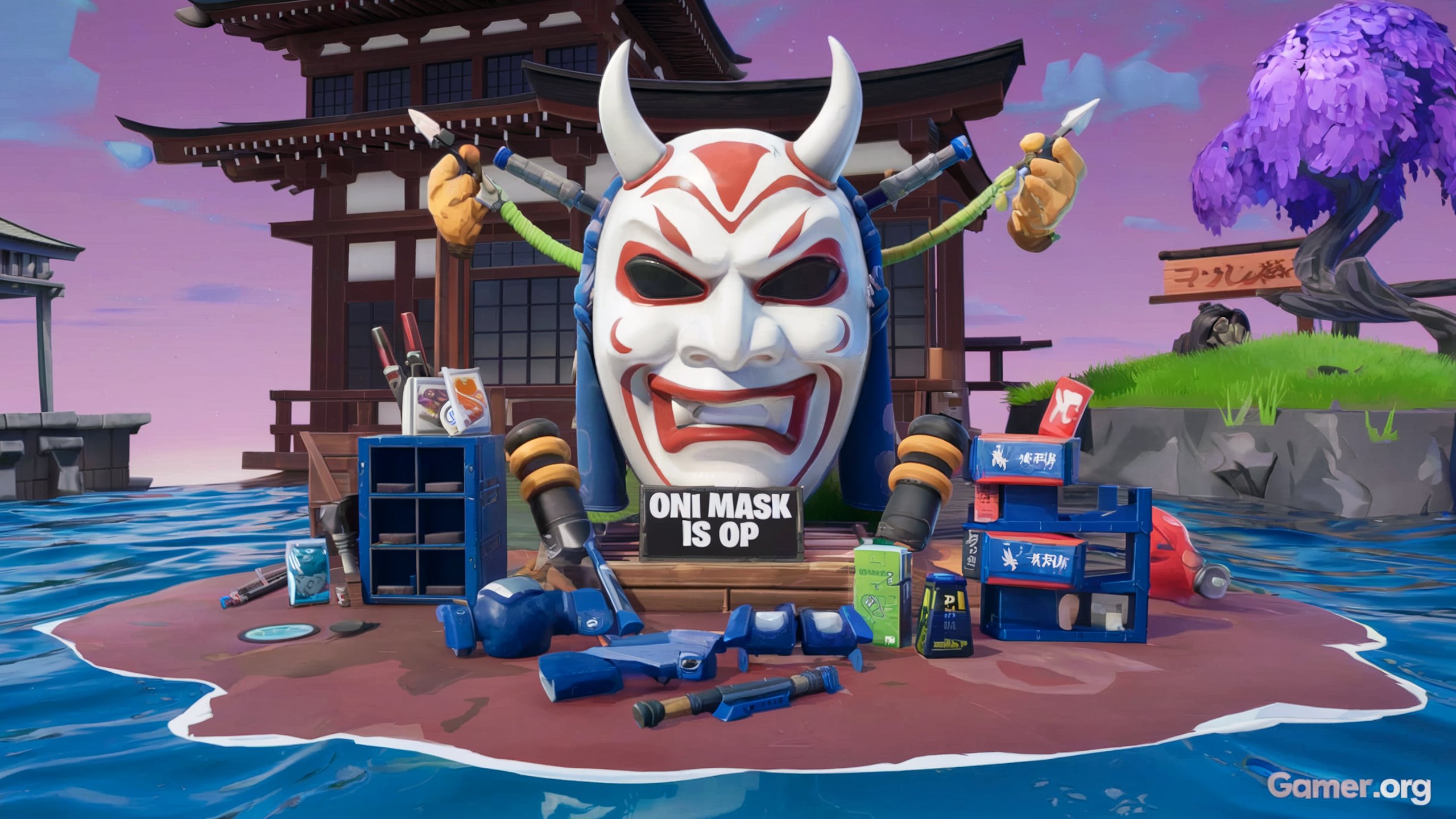 The Best Ways to Use the Fortnite Void Oni Mask for High-Ground Retakes