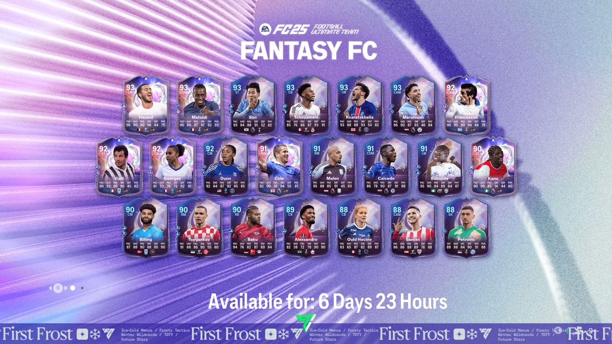 FC 25 Icon Player Picks, Fodder Market Trends & the New Fantasy FC Promo