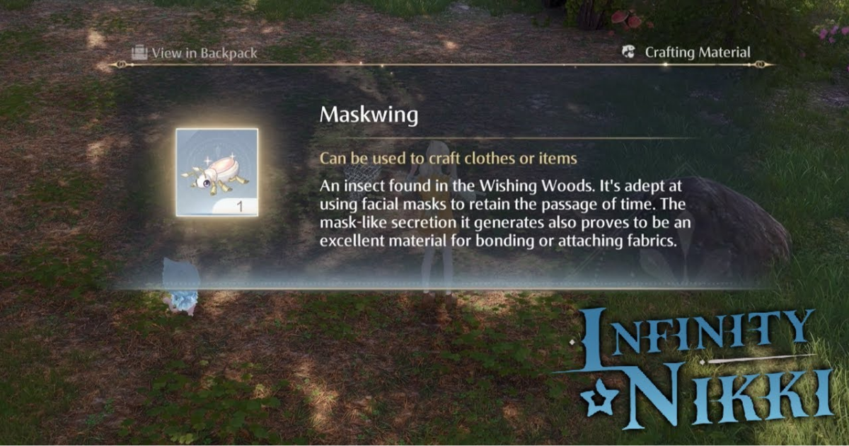 Where To Look and Catch Maskwings in Infinity Nikki