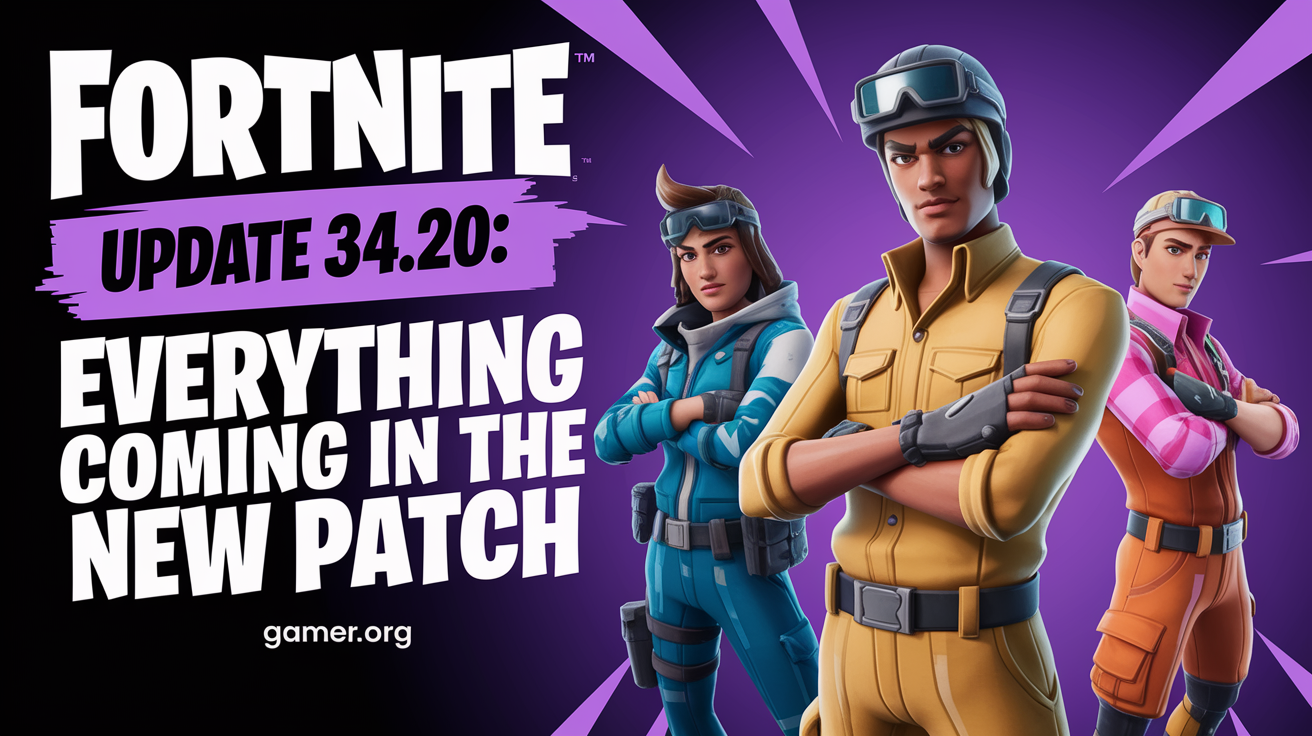Fortnite Update 34.20: Everything Coming in the New Patch