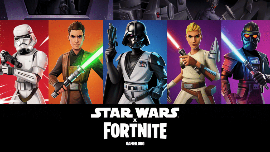 Star Wars x Fortnite: Most Impactful Weapons and Powers