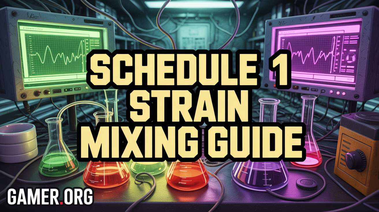 Full Schedule 1 Effect Guide: Every Strain Explained with Fun Combos