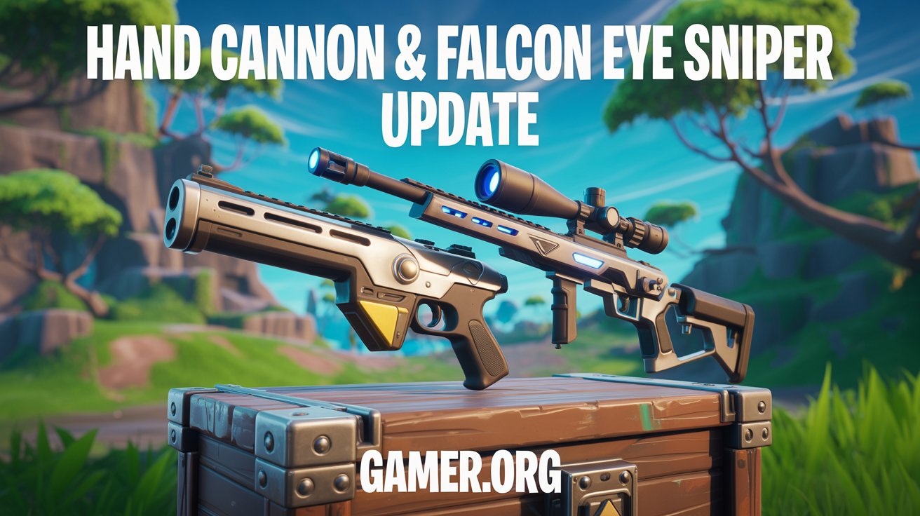 Fortnite Hand Cannon Update: Falcon Eye Sniper Returns