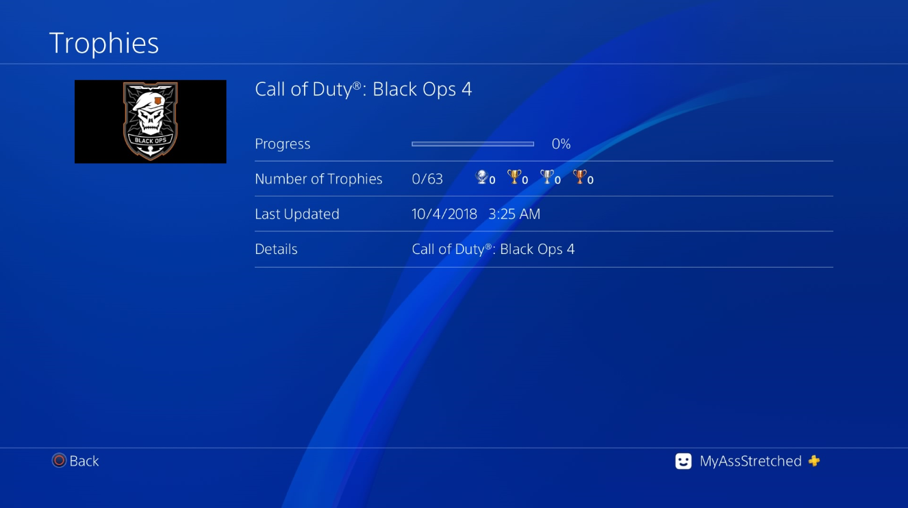 Call of Duty: Black Ops 4 PS4 All Trophies leaked - GamePretty