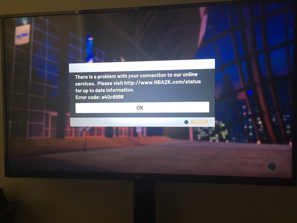 NBA 2K19: How to Fix Error Code A40C9996 on PS4 and XboxOne - GamePretty