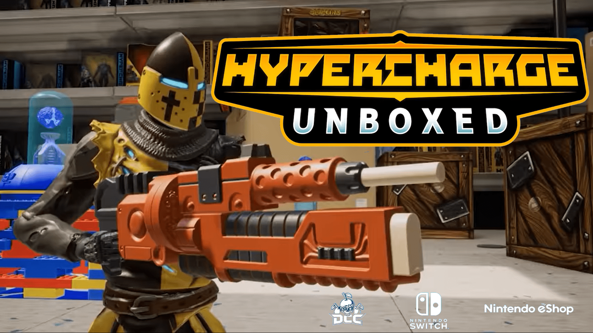 HYPERCHARGE Unboxed: How to Skip Intro - GamePretty