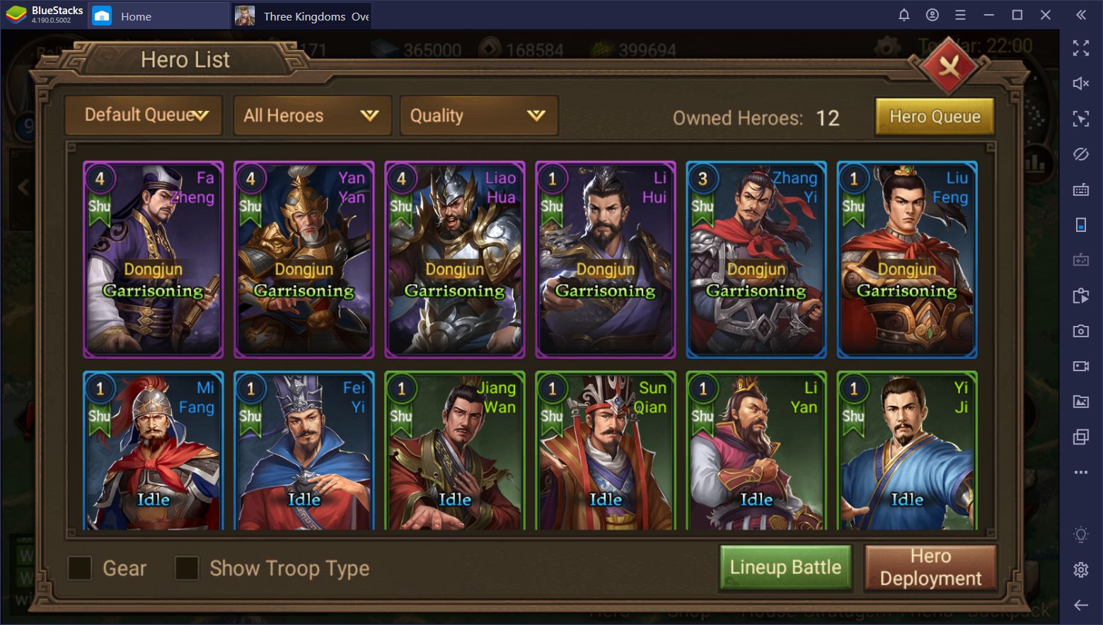 Heroes of the Three Kingdoms: Basic Guide - GamePretty