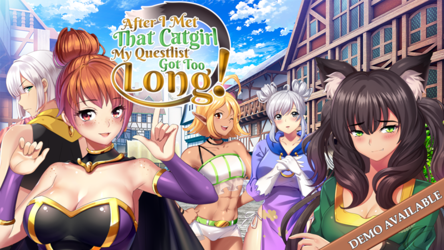 After I met that catgirl, my questlist got too long! Map - GamePretty