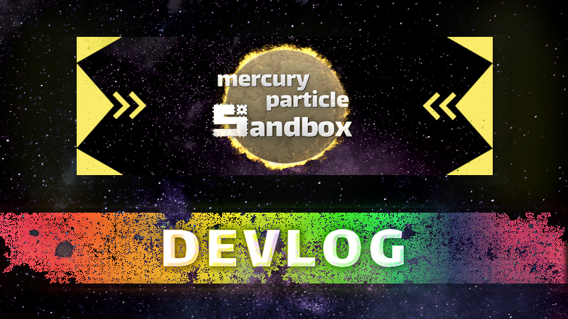 Mercury Particle Sandbox Basic Controls - GamePretty