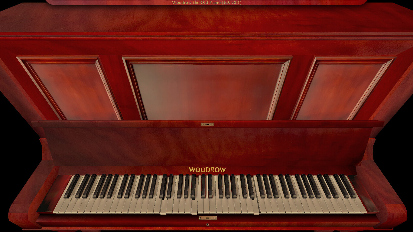 Woodrow the Old Piano: How to Play Woodrow Using PC keyboard, MIDI, and MIDI Files. - GamePretty