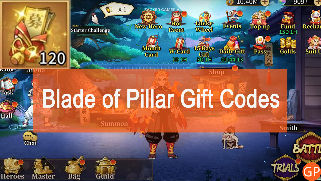 Blade of Pillar Codes (July 2023): Free Rewards - GamePretty