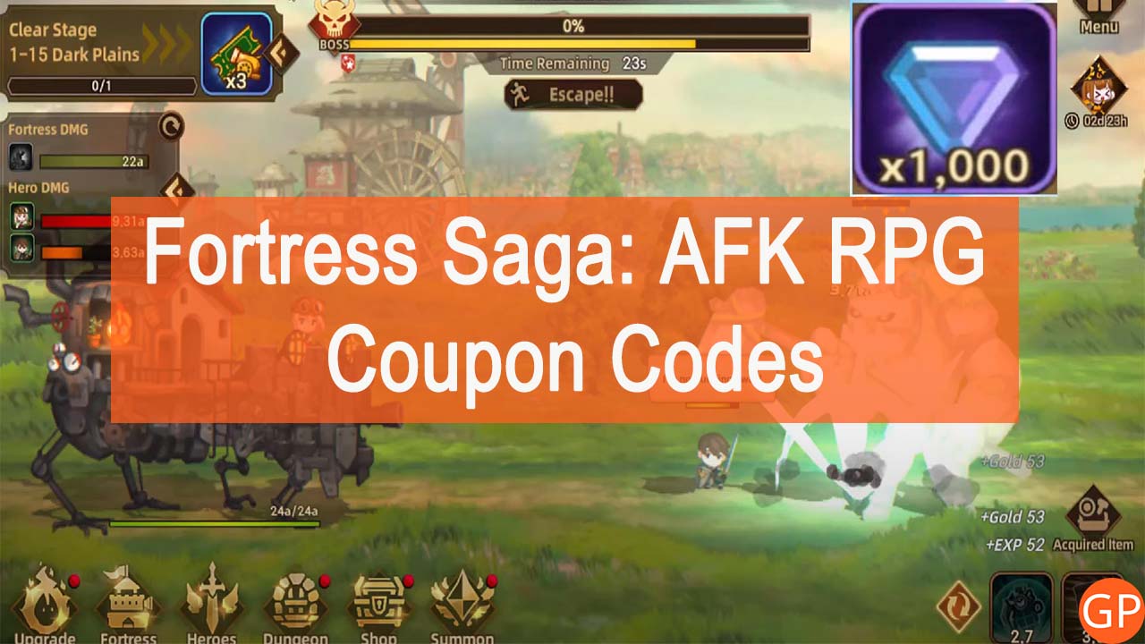 Fortress Saga AFK RPG Codes (August 2023): New Launch! - GamePretty