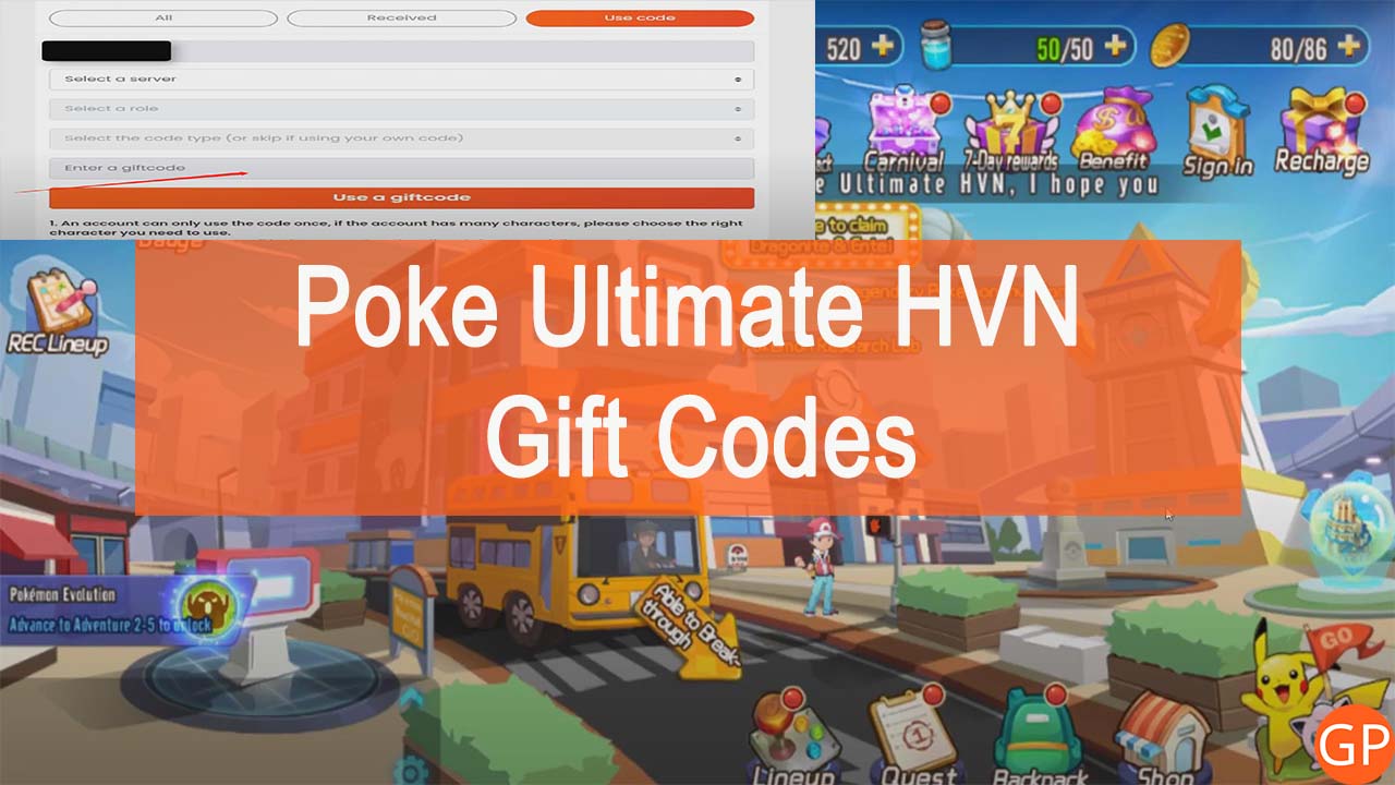 Poke Ultimate HVN Codes (August 2023): New Launch! - GamePretty
