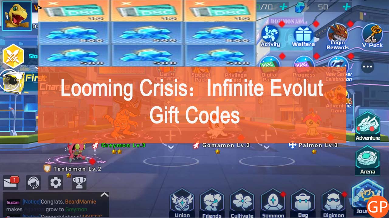 Looming Crisis Infinite Evolut Codes (October 2023): New Launch! - GamePretty