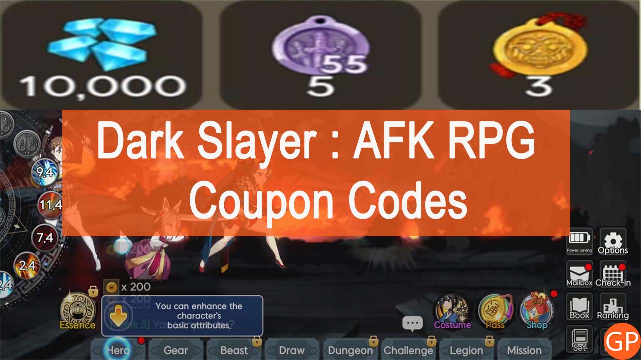Dark Slayer AFK RPG Codes: March 25, 2024 - GamePretty