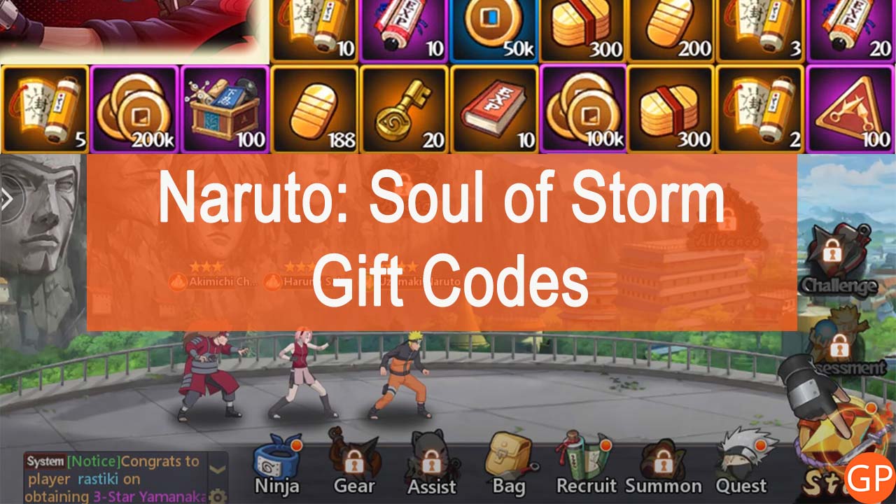 Naruto Soul of Storm Codes (November 2023): New Launch! - GamePretty