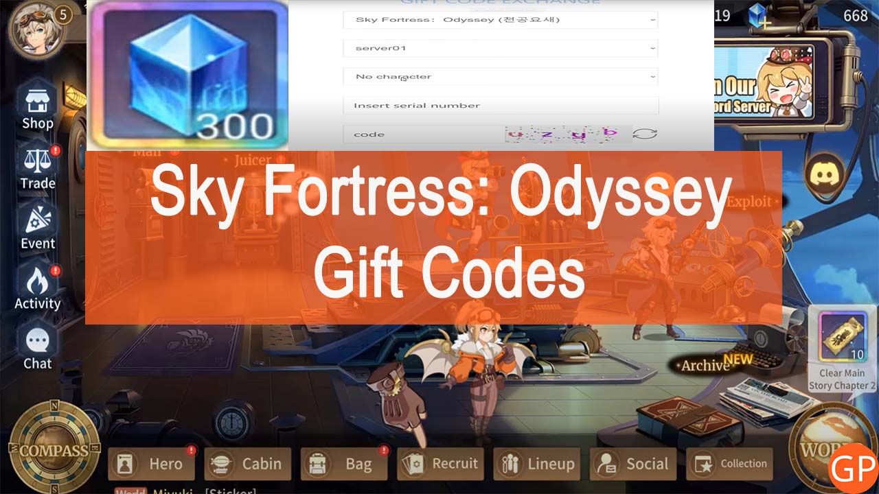 Sky Fortress Odyssey Codes (November 2023): New Launch! - GamePretty