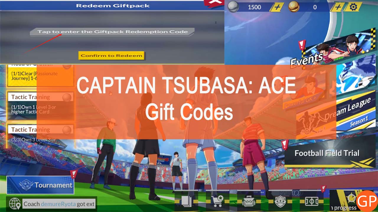 CAPTAIN TSUBASA: ACE Codes - May 11, 2024 - GamePretty