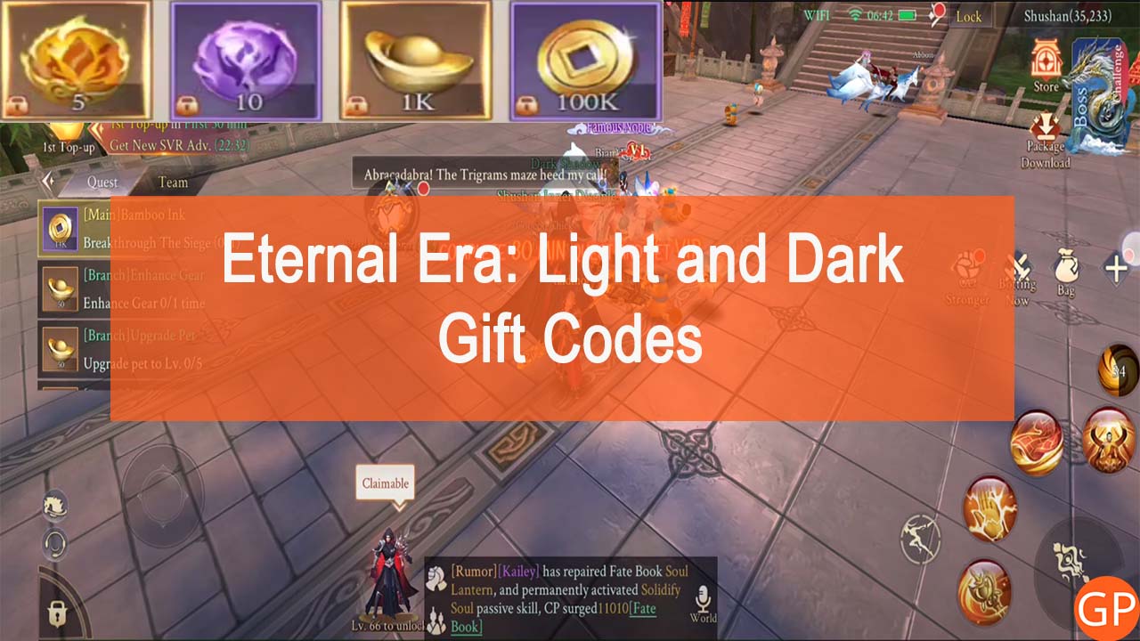 Eternal Era: Light and Dark Codes for June 2024 - GamePretty