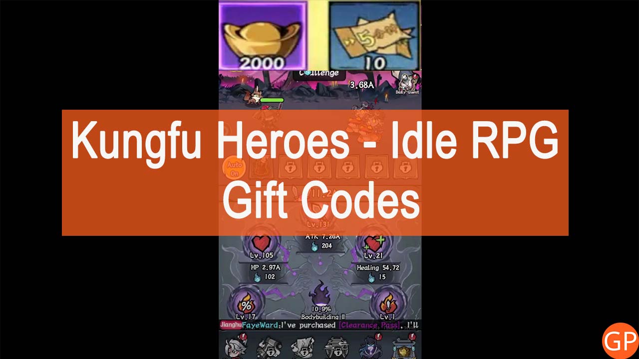Kungfu Heroes - Idle RPG Codes for January 2025 - GamePretty