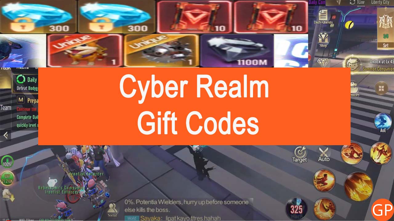 Cyber Realm Codes (May 2025): New Update! - GamePretty