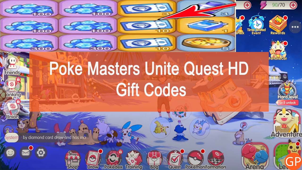 Poke Masters Unite Quest HD Codes (February 2024): New Rewards! - GamePretty
