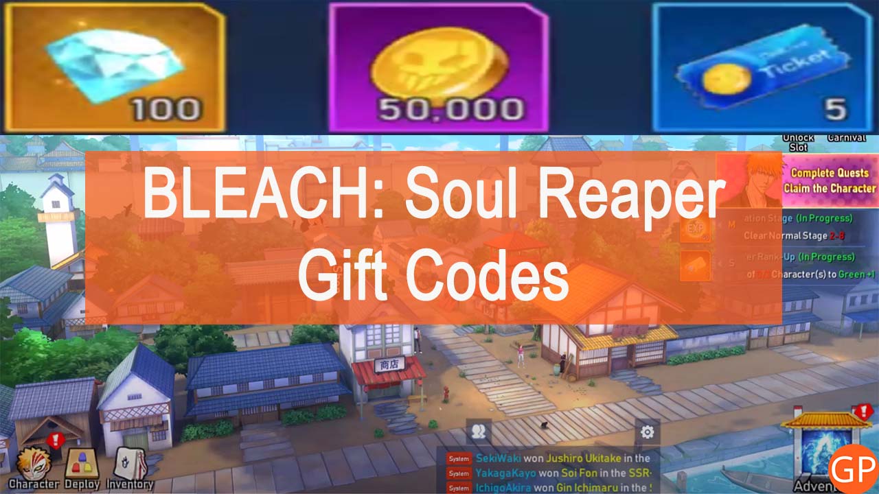 BLEACH Soul Reaper Codes (March 2024): New Gifts! - GamePretty