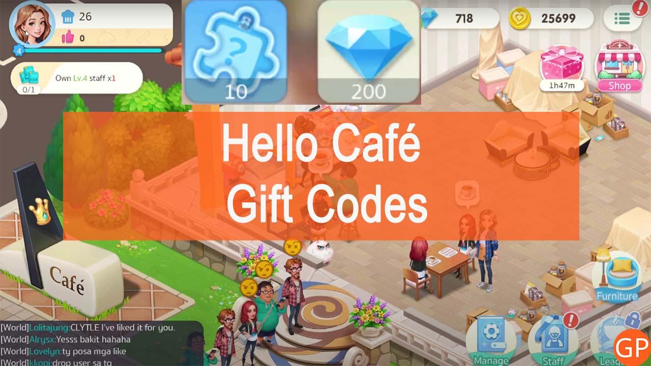Hello Café Codes for March 2025 - GamePretty